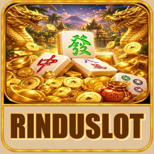 Beranda aplikasi rinduslot setelah terbuka